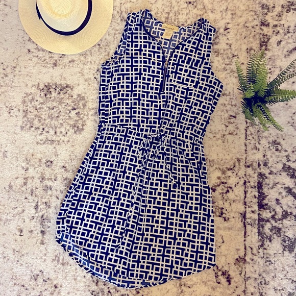 Checkered Mini Dress - Picture 1 of 7